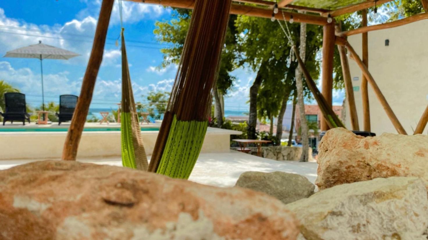 Hotel & Eco Cabanas Azul Maria Bacalar Eksteriør billede
