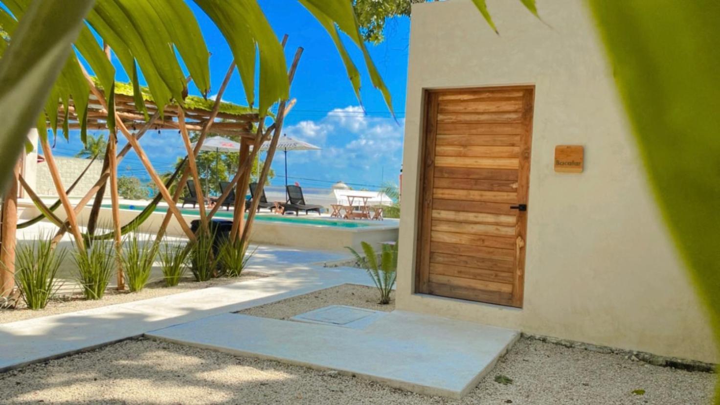 Hotel & Eco Cabanas Azul Maria Bacalar Eksteriør billede