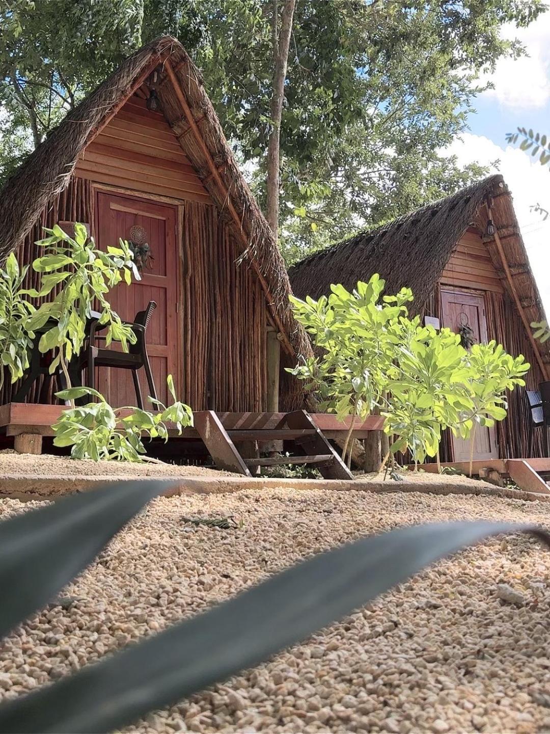 Hotel & Eco Cabanas Azul Maria Bacalar Eksteriør billede