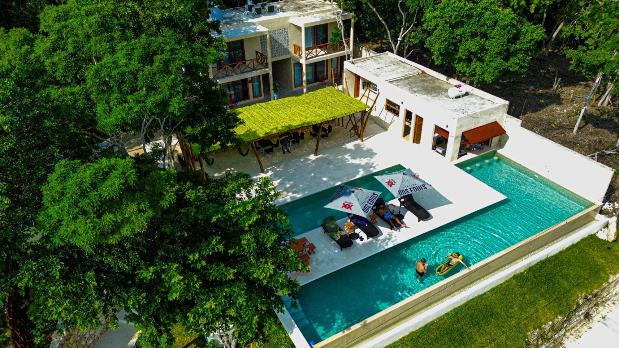 Hotel & Eco Cabanas Azul Maria Bacalar Eksteriør billede