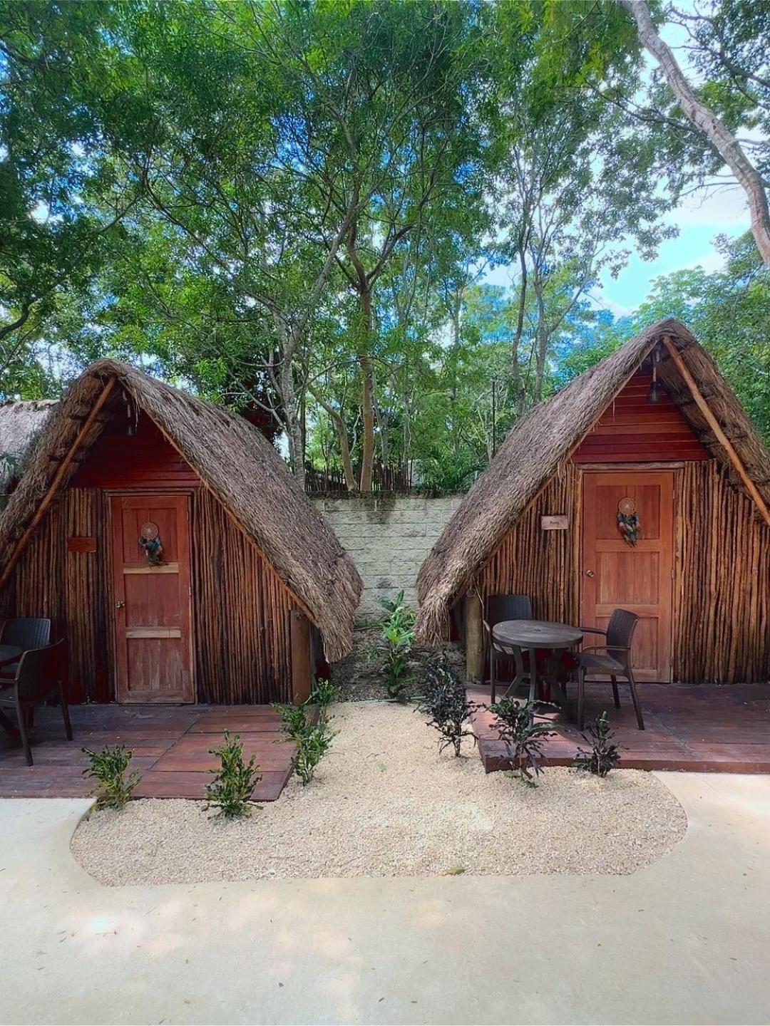 Hotel & Eco Cabanas Azul Maria Bacalar Eksteriør billede