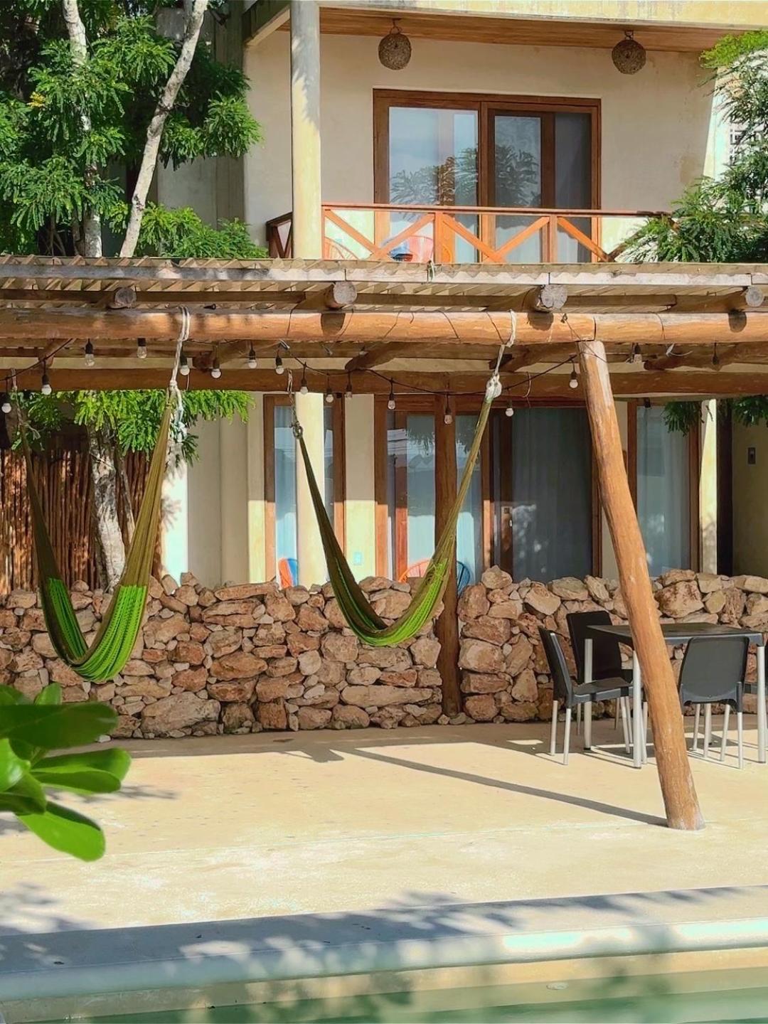 Hotel & Eco Cabanas Azul Maria Bacalar Eksteriør billede